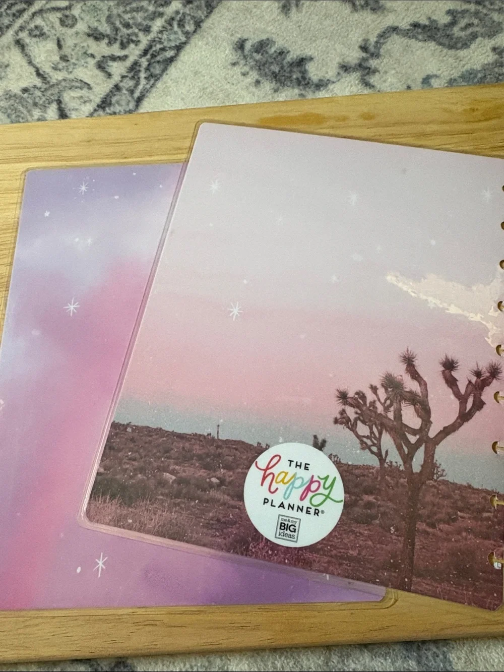 The Happy Planner Disc-Bound Covers and accessories.